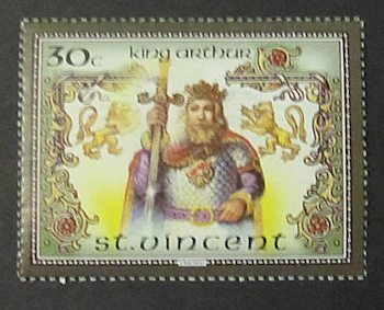 King Arthur Stamp