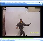 stop motion animation of a soldier