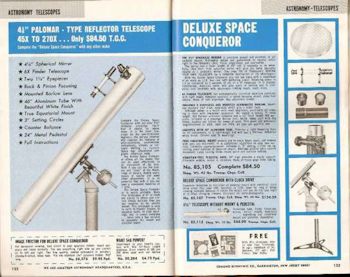 Advertisement for a telescope