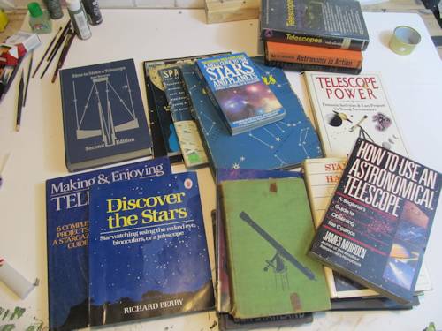 Will's astronomy and telescope books