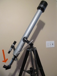 A telescope eyepiece