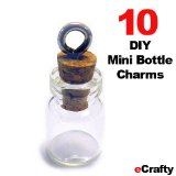 Miniature Glass Bottle Charms KIT