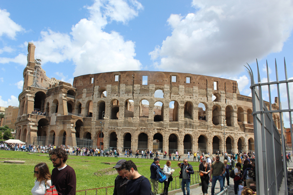 External view of the Colosseum