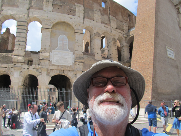 Will at the Colosseum