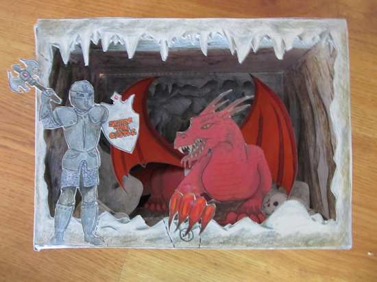 The completed dragon's lair