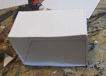 Glue box together