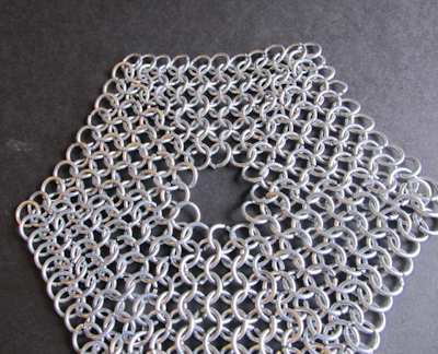 How to Make a ChainMail Coif Part 2