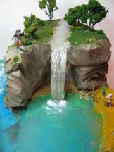 Waterfall Diorama
