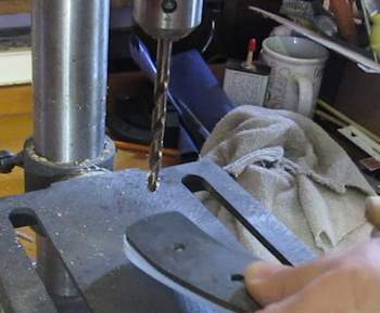 Drill the handles