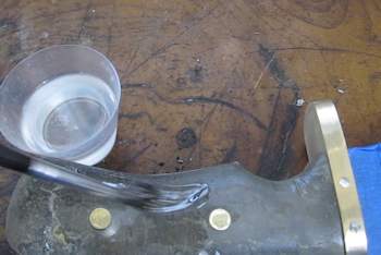 Finish the coating