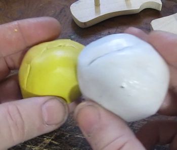 Mix two parts together