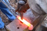 Forge a Railroad Spike Throwing hatchet