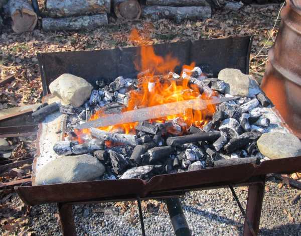 the sword in the forge
