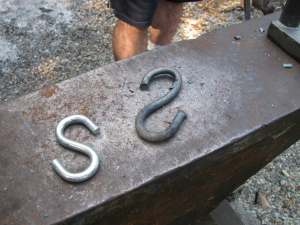 Forging an S Shape