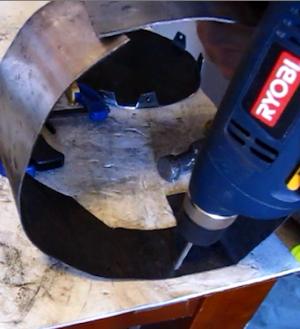 Drill the holes