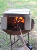 Home made forge