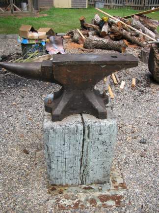 An anvil