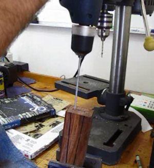 Using a long drill