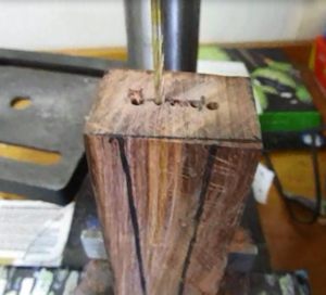 Holes as a slot