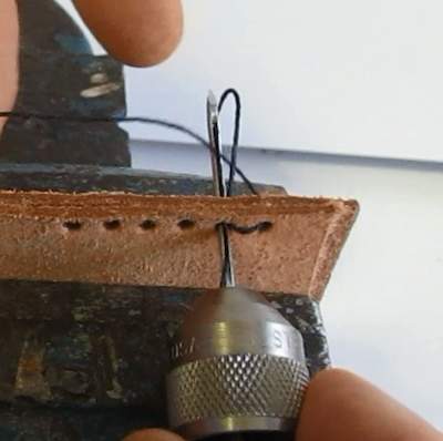 lock stitch step 4