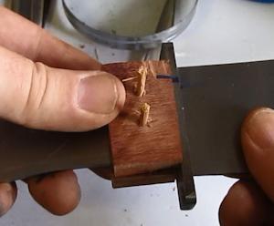pin the handle pieces