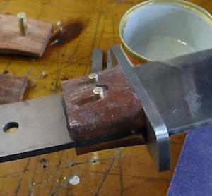 First handle pair is done