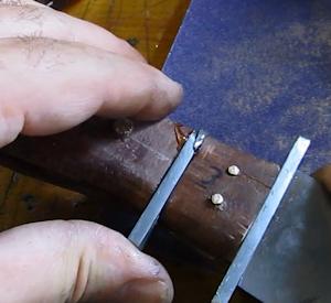 Glue the sub guard in