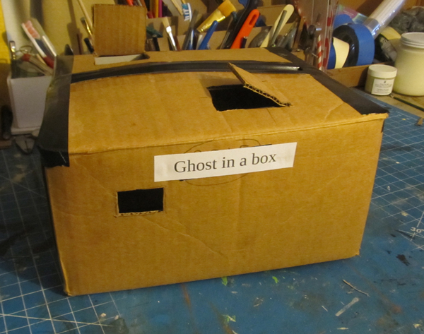 The completed ghost box