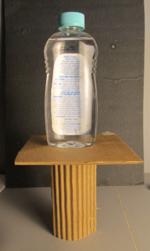 An example of the strength of corrugations