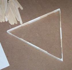 the first triangle of the catapult