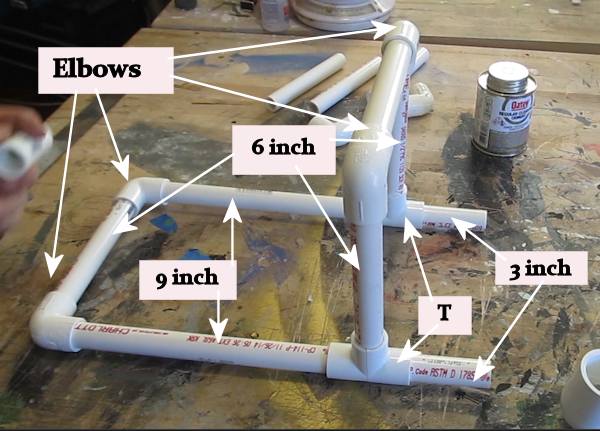 Assemble the Base of the catapult