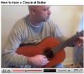 How to tune a classical guitar