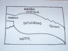 Final Design Sketch for the Diorama