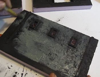 Add a layer of greyi paint