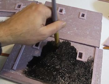 Paint the walls black