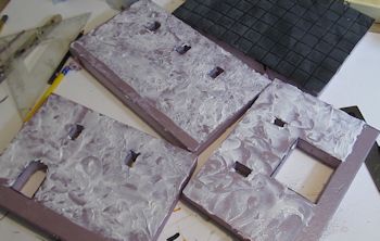 THe texture is applied to the walls