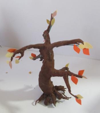 The completed tree