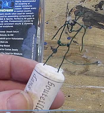 The wire armature