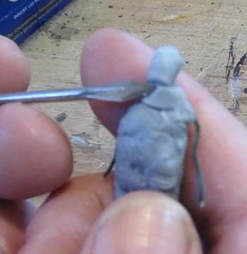 Sculpting the figure