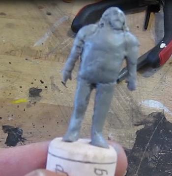 Our hero is taking shape