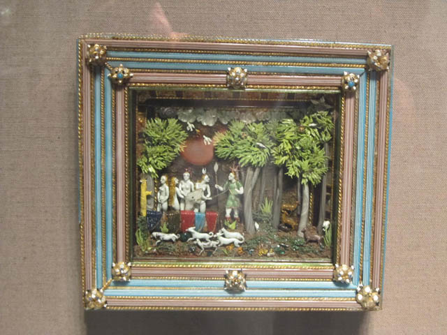 Glass diorama shadowbox style