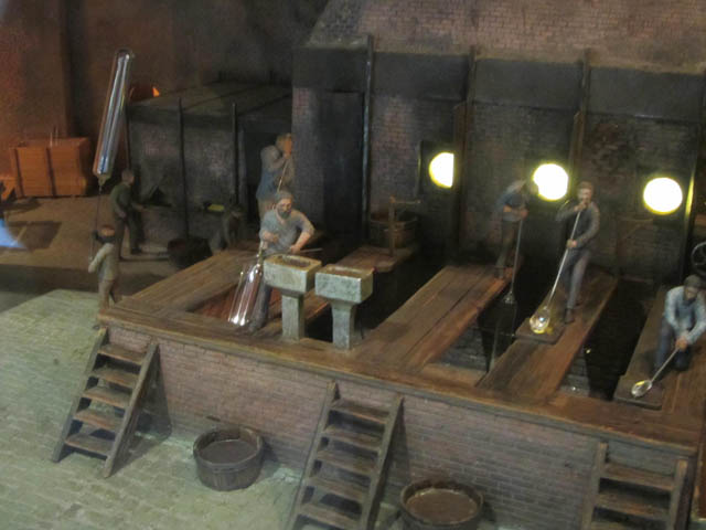 Glass Making diorama