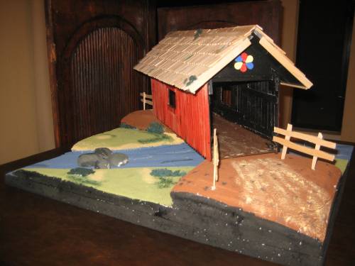 Covered Bridge Diorama