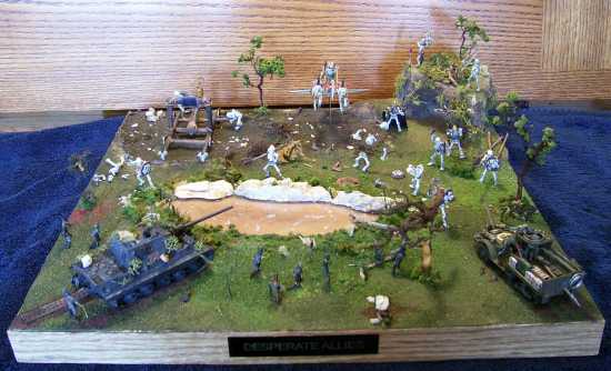 The desperate allies diorama