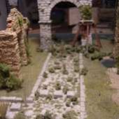 Ruined Roman village Diorama