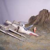 Star wars swamp diorama