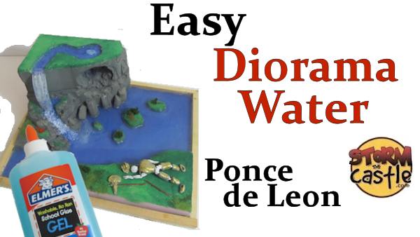 Diorama Water Ponce de Leon Diorama