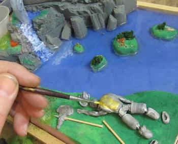 Painting the figure