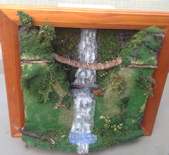 Waterfall Shadowbox Diorama