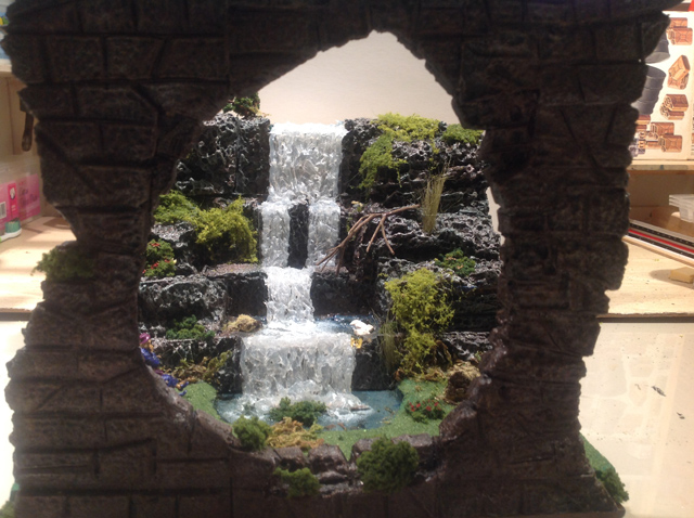 Waterfall Diorama